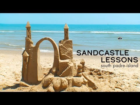 How to Build an EPIC Texas Sandcastle in South Padre! 🏰 ⛱️