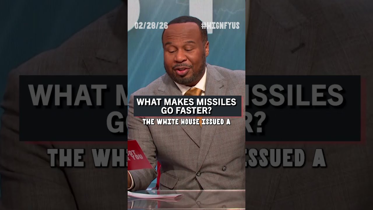 What Makes Missiles Go Faster? | Have I Got News for You US