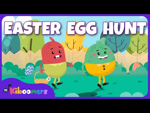 Going on an Easter Egg Hunt - THE KIBOOMERS Kids Songs for Circle Time - Easter Song