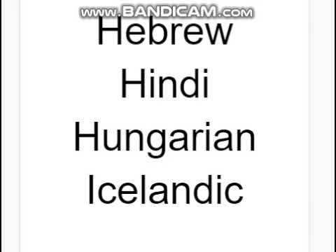 All Azure Language Voices on Microsoft Windows 11 (2021)