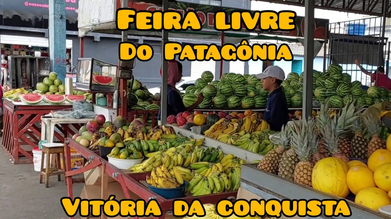 feira livre do Patagônia em Vitória da conquista Bahia ep.2