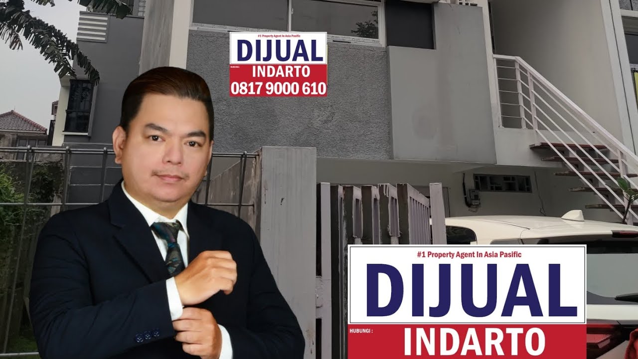 Jual Rumah SHM  3 Lantai di BTN Tanah Baru , Bogor Utara , Bogor