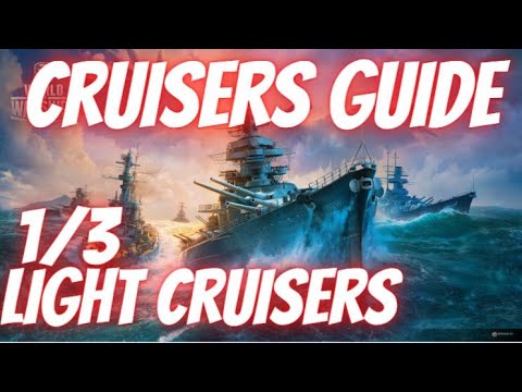 Wows Blitz CRUISERS guide (1/3) - Light Cruisers, featuring the Mainz.