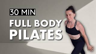 30 MIN FULL BODY PILATES | With Weights | All Levels | Low Impact | No Repeat
