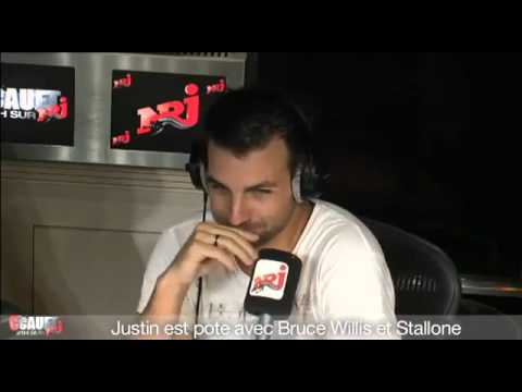 Justin est pote avec Bruce Willis et Stallone