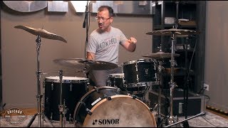 Video thumbnail for Sonor SQ1 12/16/22 3pc Drum Kit Black | CDE Kit Demo by Chicago Music Exchange