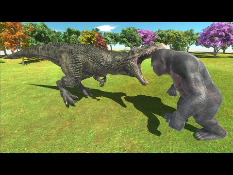 New Goro vs all units (With HP bar) - Animal Revolt Battle Simulator New Update