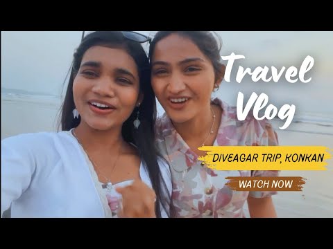 Diveagar Trip// College trip//🤩 Sunset at beach and Mahabaleshwar