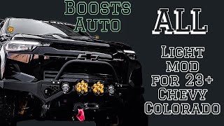 all light MOD for 23+ Colorado  by @boostautoparts  #boostautoparts #chevy #chevytrucks #chevyzr2