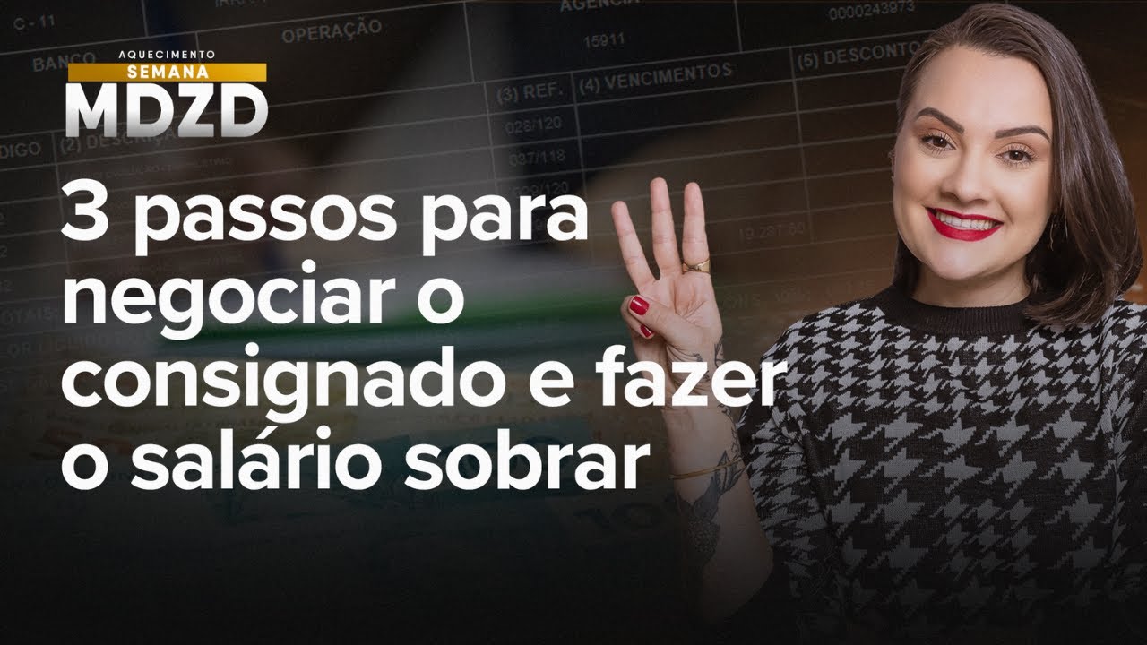 3 passos para negociar o consignado e fazer o salário