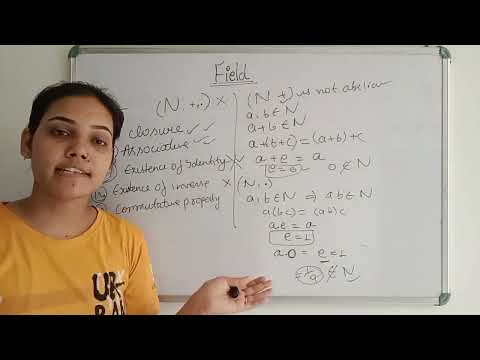 What is a field ||  Definition and examples || linear Algebra