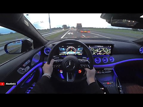 Mercedes-AMG GT 63 S Performance 2026 Test Drive at NIGHT