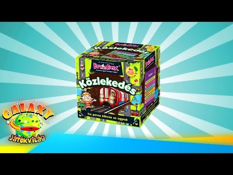 Brain Box Kihívás - Társasjáték Bemutató - Galaxy Játékvilág