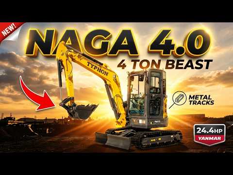 Mini excavator operation guide video