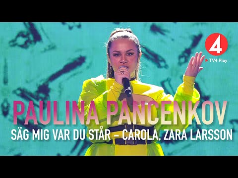 Paulina Pancenkov – ”Säg mig var du står” – Carola, Zara Larsson – Idol 2020 - Idol Sverige (TV4)