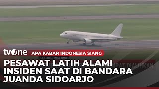 Download lagu Pesawat Latih Tergelincir di Bandara Juanda | AKIS tvOne mp3