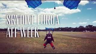 preview picture of video 'AFF Course Week at Skydive Euroa, Victoria'