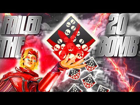 I ALMOST got my First 20 Bomb and 4k Badge on Horizon 😭 - Apex Legends Season 16