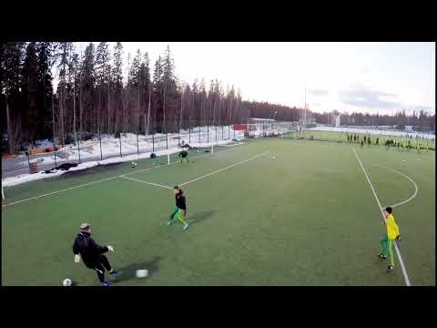 Muutama hetki 1.4.2022 treenistä.