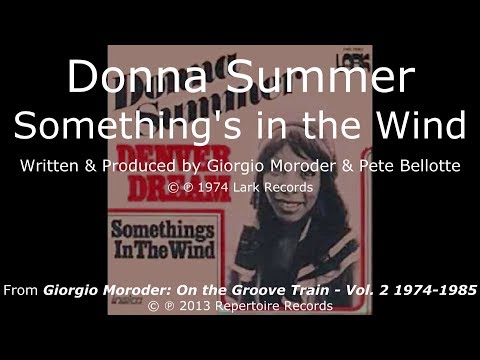 SOMETHING'S IN THE WIND cover