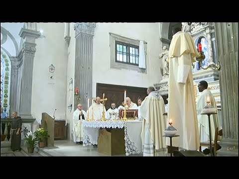 S. Messa a La Verna con la donazione delle reliquie di San Giovanni Paolo II