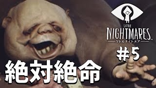 ＃５【奇行種だらけ】ビビりが逝くホラー！おののの【リトルナイトメア /Little Nightmares】実況