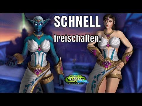 Azshara TRANSMOG fast: How to save yourself a LOT of grind for the Queen of the Kaldorei's robes