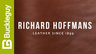Richard Hoffmans Leather, Palmer | Whiskey | Full Grain Leather Demo