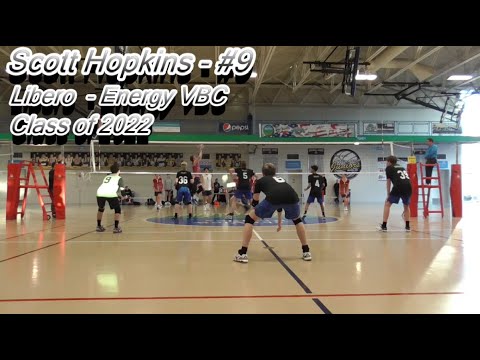 Scott Hopkins #9 - Libero - Energy Volleyball Club - Class of 2022