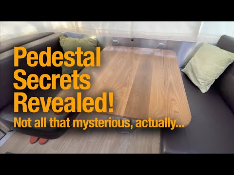 Pedestal Table Modification — Long term update! – Convert your RV dinette to a pedestal Table