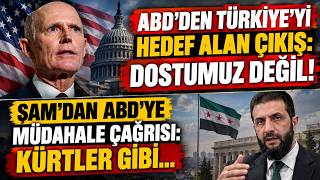Şam'dan ABD'ye Müdahale Çağrısı: Kürtler Gibi... ABD'den Türkiye'yi He