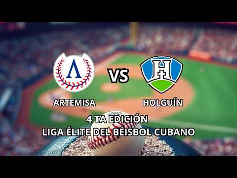 EN VIVO Liga Elite de beisbol 3er Juego Artemisa vs Holguin