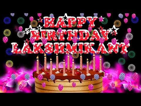 LAKSHMIKANT 8HAPPY BIRTHDAY TO YOU21N