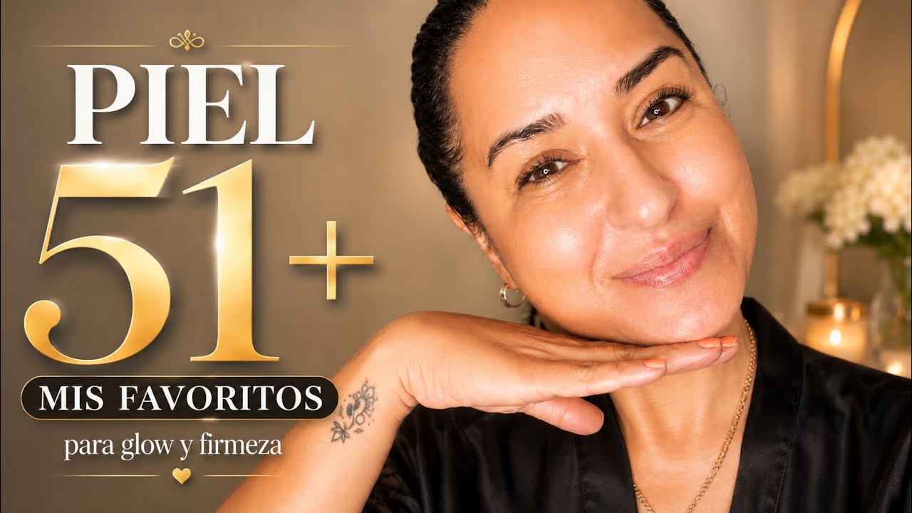 Piel 51+ : Mi Rutina para glow, firmeza y lineas finas