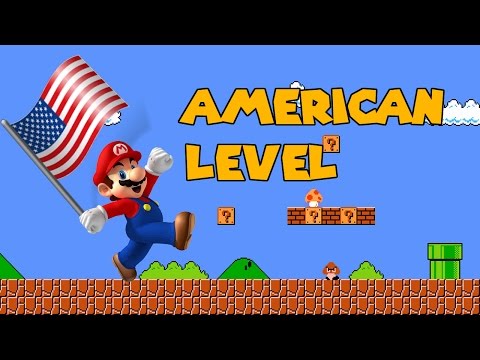 Mario Maker- AMERICA!!!