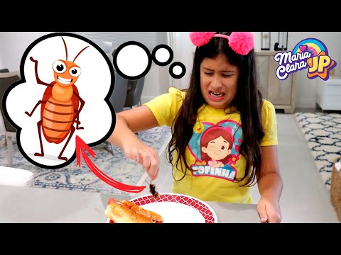 Maria Clara e JP em uma história engraçada com baratas