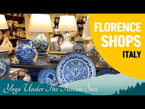 The Most Beautiful Shops in Florence Italy 🛍️ Italian Crafts, Italian Ceramics, Shopping in Florence