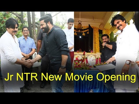 Jr. NTR New Movie Inaugurated by Pawan Kalyan