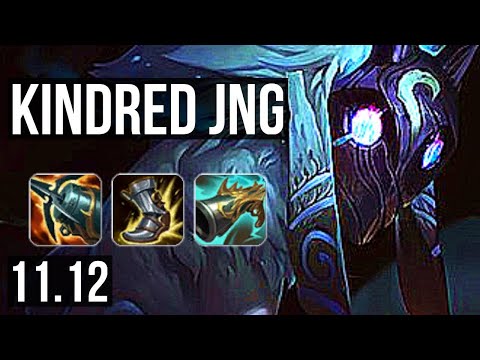 KINDRED vs ELISE (JUNGLE) | Rank 5 Kindred, Legendary, 12/3/12 | TR Master | v11.12