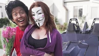 REUNITED With HACKER GIRL!!! (Cool Spy Car Project Zorgo Gadgets, Riddles and secret Clues)