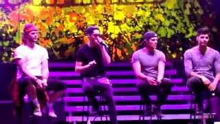 Love Sewn (Acoustic Set) - The Wanted - Live in Mexico City - December 2014