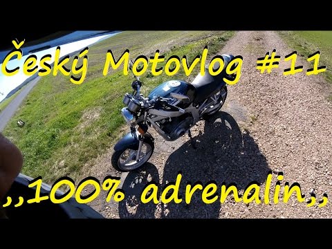 Český Motovlog #11 - ,,100% adrenalin,, 1/2