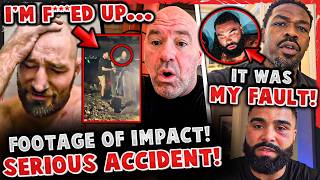 Sean Strickland IN SERIOUS ACCIDENT! *FOOTAGE OF IMPACT* Jon Jones BREAKS SILENCE on GABLE STEVESON!