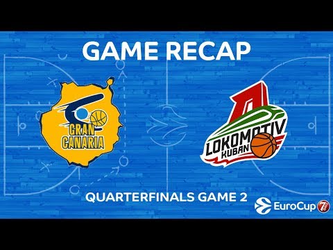 Highlights: Herbalife Gran Canaria - Lokomotiv Kuban Krasnodar