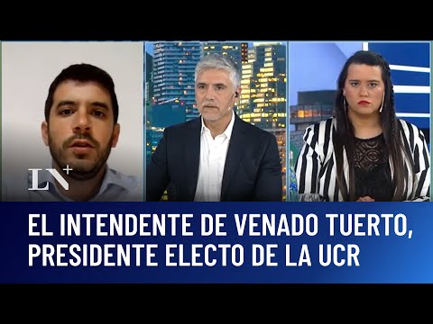 Con apoyo de Pullaro: el intendente de Venado Tuerto, presidente electo de la UCR