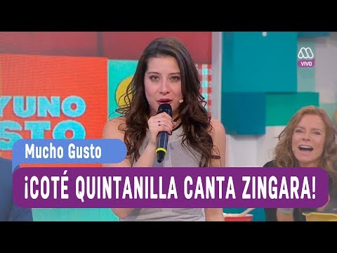 María José Quintanilla - Zingara - Mucho Gusto 2017