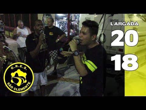 Bateria São Clemente 2018 - Largada - Apoteose Visita Setor 11