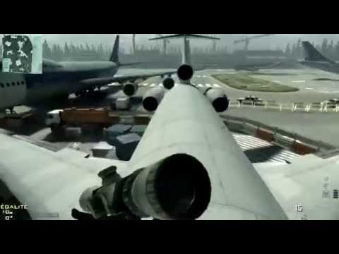 comment faire pour monter sur l'avion dans terminal mw3