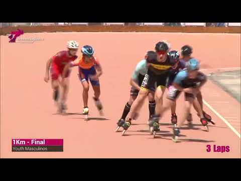 ⛸️⛸️Terras do infante 2022 Final 1k Youth Masculino European cup inline Speed Skating