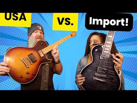 USA guitar vs Import guitar? Schecter SOLO II vs Solo 6?